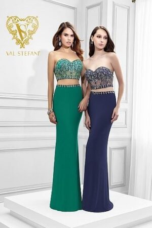 Dark Indigo Two Piece Val Stefani 2820